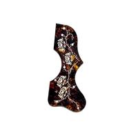 Pegatina Para Golpeador De Guitarra Acústica Golpeador Personalizado Artesanal Con Incrustaciones De Abulón Golpeador Jumbo Para Guitarra Acústica Con Diseño De Pájaro(3/4)