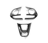 Pegatina para la Cubierta del Marco del Botón del Volante del Automóvil ABS para RAV4 XA50 E210 Hybrid 2019-2024