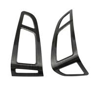 Pegatina Para La Cubierta Panel Ventilación Coche Embellecedor Ventilación Para Ford Para Focus 3 MK3 2015-2018 Volante A La Izquierda(Wood black)
