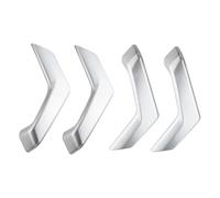 Pegatina Para La Manija Del Reposabrazos De La Puerta Interior Del Coche Accesorios Interiores Para VW Para T-ROC 2018-2023 POMPOMUR(Sliver)