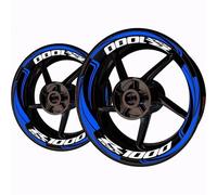 Pegatina para llanta Adhesivo Reflectante para Llantas De Motocicleta para Suzuki GSX-R1000 GSX R1000 GSXR1000 GSX-R GSXR 1000. Kit Protector Y Bujes Moto Llantas Calcomanía Kit(Color 8)