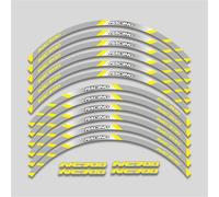 Pegatina para llanta Juego De Pegatinas Reflectantes para Llantas Motocicleta para NC700 NC 700 700X 700S (Cinta Adhesiva Decorativa) Moto Llantas Calcomanía Kit(Color 15)