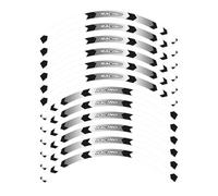 Pegatina para Llanta Motocicleta Cinta Reflectante Rayas Calcomanía Impermeable para Monkey 125 Z125 M ABS 2019-2024(Style 20)