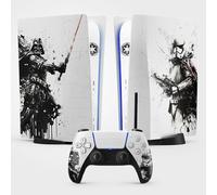 Pegatina para PS5 Trooper, pegatina para PS5 Gaming, consola y controlador, edición estándar de disco, Skin Trooper (2 controles)