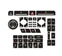 Pegatina para Reparación Botones Control Climatización Y Aire Acondicionado De Coche para VA4 B6 B7 Interruptor Botón Faro Accesorios Interiores Tiras Decorativas Aire Acondicionado Coche