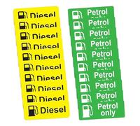 Pegatina para Tanque De Combustible De 20 Piezas, Marcado Diésel Impermeable, Decoración De Tapa De Combustible, Accesorios De Modificación De Vehículos, Decoración De Protección De Automóviles.