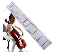 Pegatina para violonchelo,Adhesivo para teclado, marcadores de teclas | Indicadores de posición de dedos del teclado del violonchelo de larga duración para adultos y niños