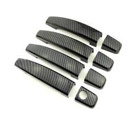 Pegatina Protectora Decorativa Manija De Puerta Para Opel Para Astra HJ 2004-2015(Carbon Fiber Color)