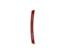 Pegatina Protectora Parachoques Trasero del Maletero Coche para Chevrolet Pegatinas Protectoras Umbral Puerta del Coche Textura Fibra Carbono(Red,101x8cm)