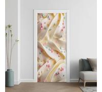 Pegatina Puerta Helado Murales Puertas Autoadhesivo Pegatinas para Puertas Helado Puerta Pared Mural 3D Interiores Decorativas Papel Pintado Pegatinas de Pared 90x210 cm m.3460