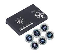 Pegatina Resistente a la Radiación, Energía Iónica Negativa, Absorbe EMF y Calor, para Teléfono Móvil, Computadora Portátil, Horno de Microondas, Refrigerador, TV, 6 Piezas, con