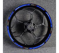 Pegatina Rueda Delantera Trasera De Motocicleta Pegatinas Reflectantes Raya Interior para Llanta, para Suzuki GSXS1000 Gsx-s 1000 R Fondo llanta Reflectante(Color3)