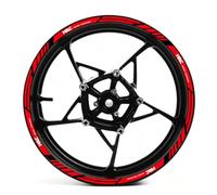 Pegatina Rueda Motocicleta Calcomanías Llanta Raya Neumático para HRC CBR1100 CBR1000RR 600RR CBR 650 500R 300R 250R 125(Color8)