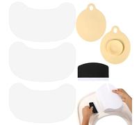 Pegatina Succión Bandeja para Stokke Tripp Trapp, Pegatinas Antideslizantes con Plato Ventosa y Raspador para Trona Platos Cuencos y Juguetes Fijación