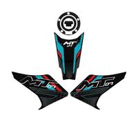 Pegatina Tanque Moto Pegatinas Protectoras para Tanque De Combustible De Motocicleta para MT07 MT 07 MT-07 2021-2024, Accesorios, Calcomanías para Tanque