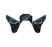 Pegatina Tapón Depósito Adhesivo Para Accesorios De Motocicleta Para 703F Almohadilla Tanque Combustible Esmerilada, Calcomanía Protección Tracción