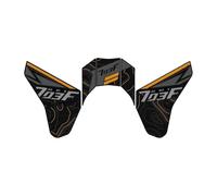 Pegatina Tapón Depósito Adhesivo Para Accesorios De Motocicleta Para 703F Almohadilla Tanque Combustible Esmerilada, Calcomanía Protección Tracción