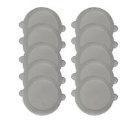 Pegatina Trampa Para El Cabello | 10 Piezas De Colector De Alcantarillado pegajoso,9.9 cm Tapas De Evacuación Adhesiva Para Atrapar El Cabello - Para Baño Cocina Sótano Hotel Restaurante Autocaravana