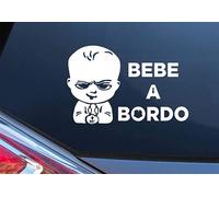Pegatina Vinilo Bebe Jefazo a Bordo, Baby Boss on Board, Varios Tamaños