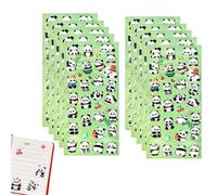 Pegatinas 3D, 10 pegatinas para botella de agua, para familias y amigos al aire libre, refrigerador, agenda, casa del coche