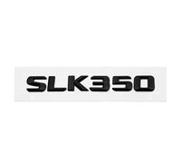 Pegatinas 3D ABS for la parte trasera del coche, emblema for el maletero, SLK55, SLK63, SLK200, SLK230, SLK250, SLK280, SLK300, SLK320, SLK350(SLK350-Black)
