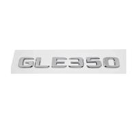 Pegatinas 3D ABS for la Parte Trasera del Coche, Emblema, Letras y emblemas for el Maletero, GLE53, GLE63, GLE300, GLE320, GLE350, GLE500 y GLE550.(GLE350-Silver)