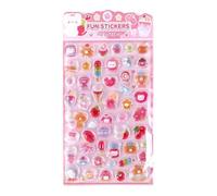 Pegatinas 3D - Adhesivos De Animales De Dibujos Animados | Divertidas Pegatinas Con Burbujas,Para Portatiles Fundas De Telefono Fiestas Cumpleaños Premios Actividades