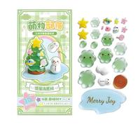 Pegatinas 3D Apilables,Pegatinas 3D Apiladas con Escenas Decorativas Cristalinas,Calcomanías De Escenas Y De Construcción | Para Adultos Escritorio Scrapbooking Artes Manualidades