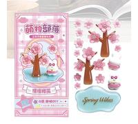 Pegatinas 3D apilables | Pegatinas 3D en capas de escenas, calcomanías decorativas DIY Mini escenas - Para adultos, decoración de escritorio, scrapbooking, diario de vacaciones, dormitorio