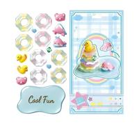 Pegatinas 3D Apilables,Reutilizable Acabado Artístico Brillante,Pegatinas Decorativas 3D De | Para Decoración Del Hogar, De Cumpleaños, Recompensa Escolar, Entusiastas, Niños Y