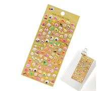 Pegatinas 3D Bonitas - Suministros de Scrapbook de Animales,Pegatinas De Adhesivas Móvil,Para Diario Tableta Taza Equipaje De Móvil Planificador Diarios Ordenador Tarjetas Niños