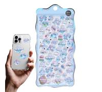 Pegatinas 3D, calcomanías 3D lindas para niños pequeños - Pegatinas de animales para álbumes de recortes, para cuadernos manuales - Estuche de lápices para tabletas - Gourdes para guarderías escolares