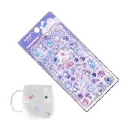 Pegatinas 3D,Calcomanías De Burbujas Material Escolar,Pegatinas Reutilizables Para Decorar Álbumes | para Diario Estuche para Lápices Tableta Planificador Portátil Computadora Calendarios