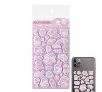 Pegatinas 3D | Calcomanías Reutilizables DIY,Pegatinas de Animales Lindos para Niños - para Hogar, Oficina, Escuela, Estudiantes, Niños y