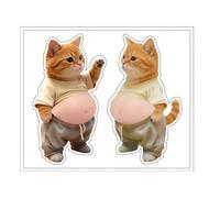Pegatinas 3D con curvaturas - Lindos juguetes adhesivos con efecto 3D - para manualidades, pegatinas para portátiles y decoración del teléfono móvil | para teléfono móvil, ordenador, tableta, cuaderno