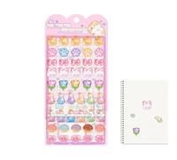 Pegatinas 3D de dibujos animados - Pegatinas decorativas en relieve, calcomanías para scrapbooking, para de teléfono, cuaderno, diario, portátil, trabajos infantiles, chicas, fiestas