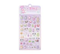 Pegatinas 3D, Diseño Creativo, 21,5x18 Cm, Pegatinas 3D, Calcomanías De Burbujas De Animales, Paquete Compacto Y Conveniente, Para Scrapbooking, Diario, Manualidades, Del Teléfono, Computadora