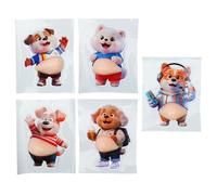 Pegatinas 3D : Divertidas calcomanías para el Vientre con Superficie Suave al Tacto, Juguetes sensoriales presionables para fomentar la imaginación, decoración Creativa Colorida, Adecuada