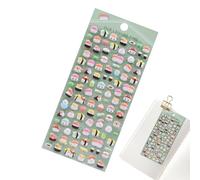 Pegatinas 3D Infantiles - Suministros de Scrapbook de Animales - Pegatinas Decorativas y Divertidas para Portátil | Para Diario Tableta Taza Equipaje De Móvil Planificador Diarios Ordenador Tarjetas N