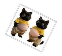 Pegatinas 3D Lindas - Lindos Juguetes Adhesivos 3D de Animales con Vientre,Adhesivos para Manualidades, Portátiles y Móviles - Para Diario, Cuaderno, Agenda, Taza, Botella, Tablet, Monopatín, Maleta,