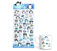 Pegatinas 3D - Panda Pingüino Calcomanías de bricolaje extraíbles, DIY Animales Bubble Lindas Pegatinas - Para Proyectos de Arte Regalos de Fiesta Cumpleaños Navidad Premios de Clase Scrapbooking