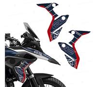Pegatinas 3D para laterales laterales de aluminio compatible con BMW Motorrad R 1250 GS LC estándar TROPHY