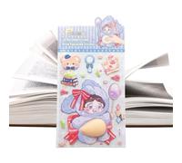 Pegatinas 3D para Niños Calcomanía para Portátil de Estilo Soft Girl y