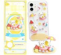 Pegatinas 3D para niños | Calcomanías Transparentes DIY de Figuras,Adhesivos 3D Apilables Impermeables,Para De Teléfono Scrapbook Escritorio Diario Botella De Agua Planificador Cuaderno Y