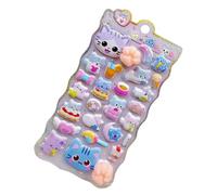 Pegatinas 3D para niños - Mini Pet Decals Set para decoración creativa | Surtido de diseños de puffys de PVC con bonitos estilos de animales, fácil de usar para álbumes de recortes, laptop, funda de