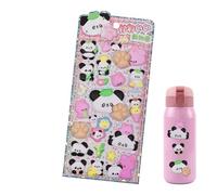 Pegatinas 3D para Niños - Pegatinas Estéticas De Panda | Calcomanías Para Cuadernos De Animales | para Scrapbooking, Cuaderno y Diario, Manualidades, Niños y Niñas, Mujeres, y para Fiestas y