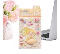 Pegatinas 3D para Scrapbooking Calcomanía para Portátil de Estilo Soft Girl