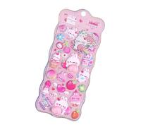 Pegatinas 3D para scrapbooking, decoración para funda para smartphone con temática de animales, adhesivo flotante 3D - Para niños, niñas, adultos, álbum de recortes, agendas, diarios portátiles