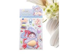 Pegatinas 3D para Scrapbooking Pegatina de Chica Suave