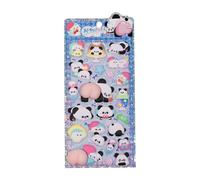 Pegatinas 3D,Pegatinas Panda Trasero para Decorar - Calcomanías Recompensa Animal - para Scrapbooking, Cuaderno y Diario, Manualidades, Niños y Niñas, Mujeres, y para y